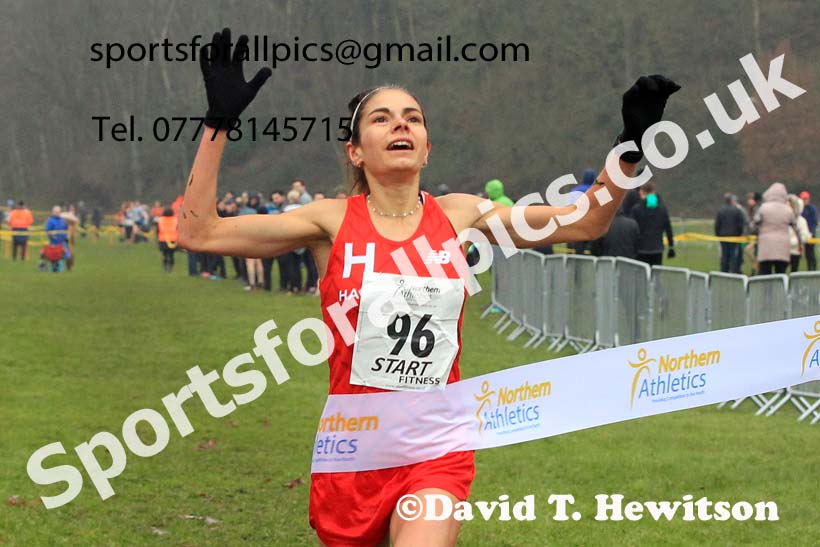 Senior Womens 2023 Northern Cross Country Champs., Witton Park, Blackburn. Photo: David T. Hewitson/Sports for All Pics